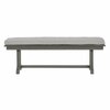 Signature Design By Ashley BENCH HDPE GRY 54in. X19in. P802-600